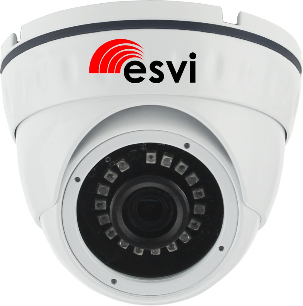 EVC-DN-S20-P/A/С, f=2.8мм, 2.0Мп, POE, microSD, аудио вход