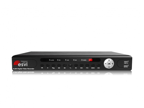 EVD-X2004U | Гибридный 4-х канальный 5 в 1 видеорегистратор 1080N*25к/с